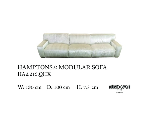[MHT-000925] HAMPTONS.2 MODULAR SOFA CM 130X100XH75