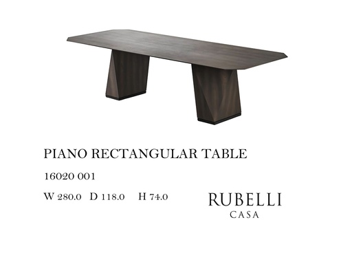 [MHT-004785] PIANO RECTANGULAR TABLE