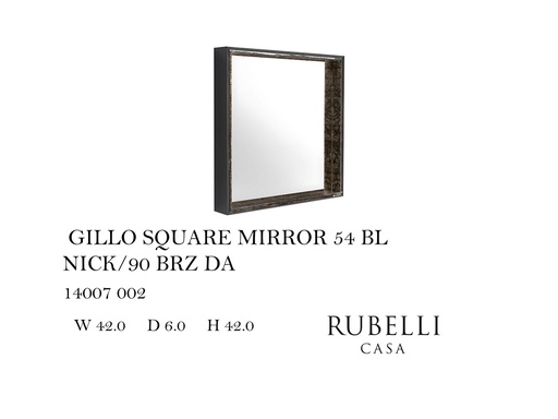[MHT-004798] GILLO SQUARE MIRROR