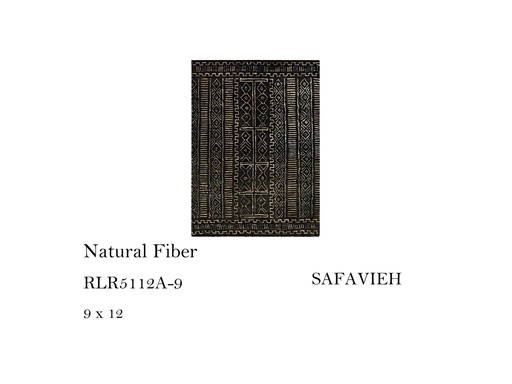 [MHT-003341] RUG (KENYA BLK)