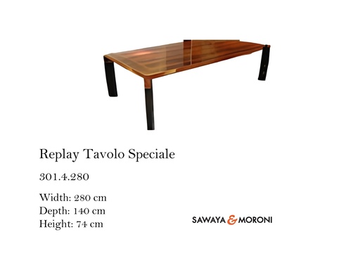 [MHT-003275] REPLAY TAVOLO SPECIALE (DINING TABLE)