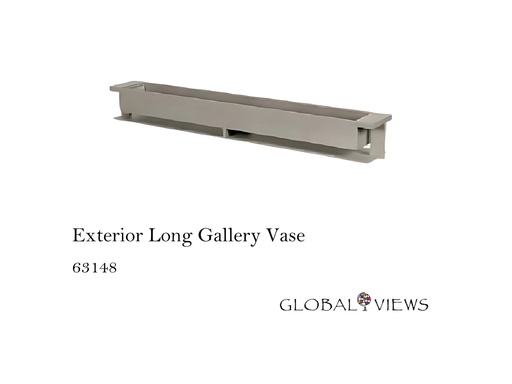 [MHT-002281] EXTERIOR LONG GALLERY VASE