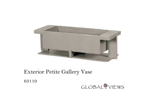 [MHT-002282] EXTERIOR PETITE GALLERY VASE