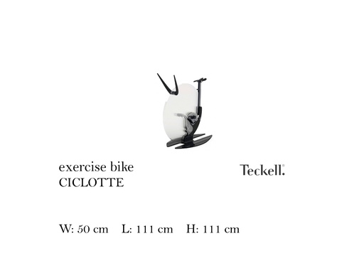 [MHT-000621] CICLOTTE EXCERCISE BIKE WITH IPAD HOLDER & BT APPLICATION