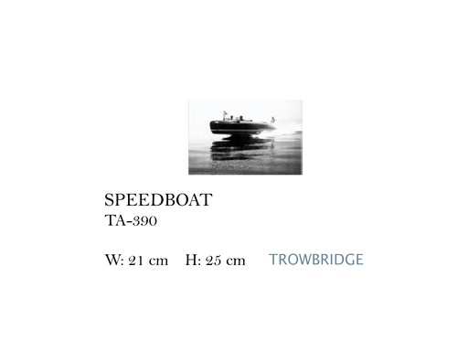[MHT-003491] SPEEDBOAT