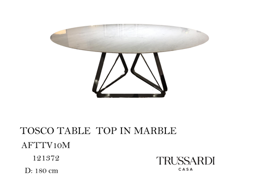 [MHT-000248] TOSCO TABLE TOP IN MARBLE