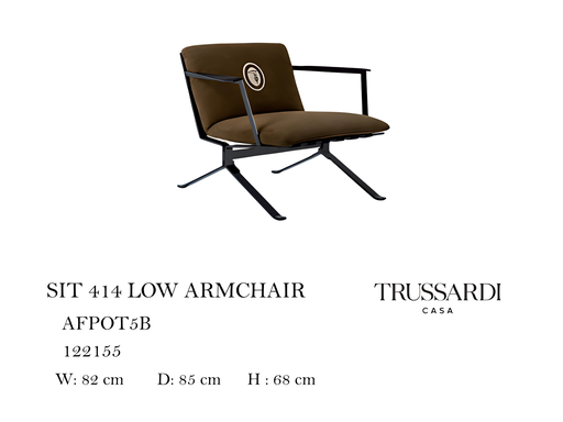[MHT-000280] SIT 414 LOW ARMCHAIR