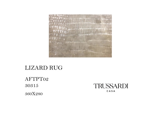 [MHT-000315] LIZARD RUG
