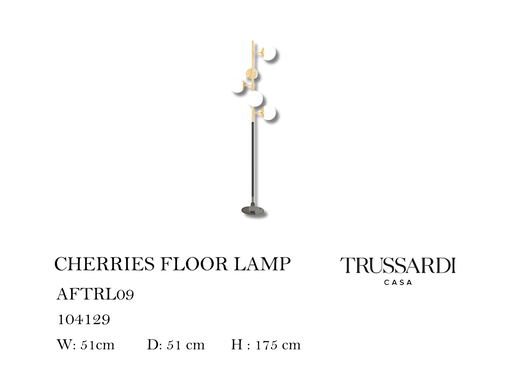 [MHT-000321] CHERRIES FLOOR LAMP