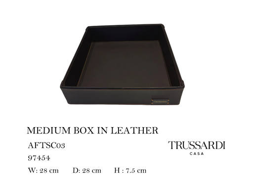 [MHT-000332] MEDIUM BOX IN LEATHER