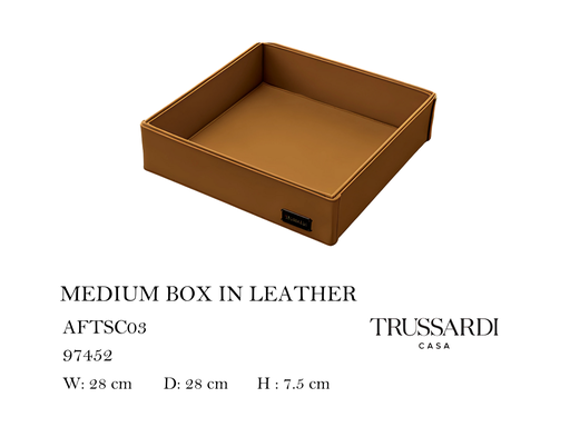 [MHT-000335] MEDIUM BOX IN LEATHER