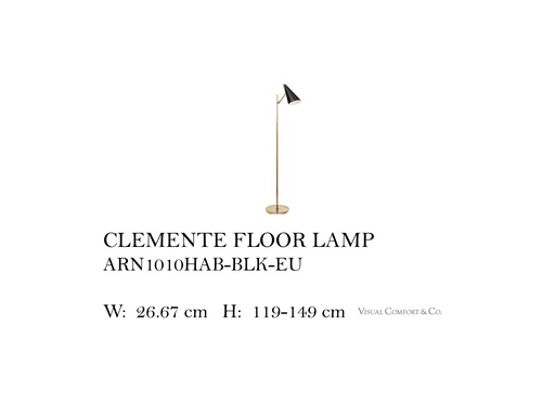 [MHT-001926] CLEMENTE FLOOR LAMP