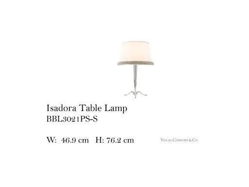 [MHT-002512] ISADORA TABLE LAMP