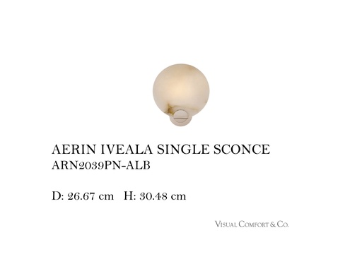 [MHT-002517] IVEALA SINGLE SCONCE