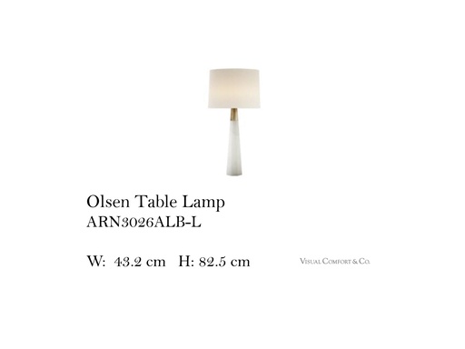 [MHT-002966] OLSEN TABLE LAMP
