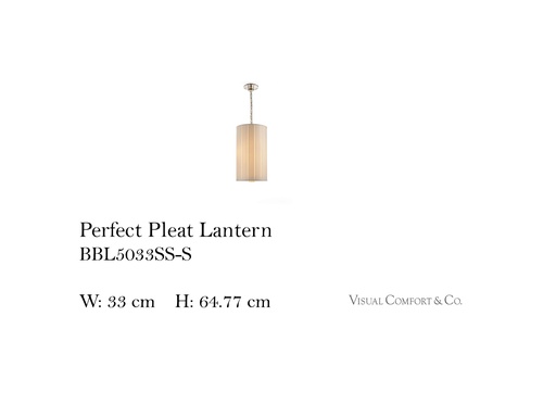 [MHT-003109] PERFECT PLEAT LANTERN