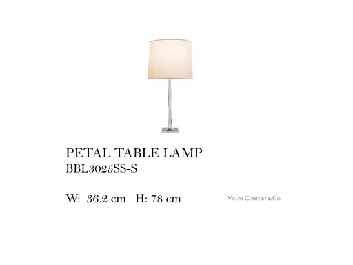[MHT-003115] PETAL TABLE LAMP