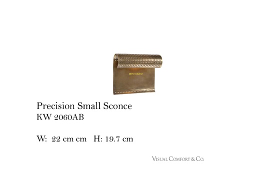 [MHT-003224] PRECISION SMALL SCONCE