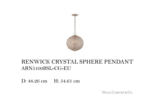 [MHT-003273] RENWICK PENDANT LIGHT