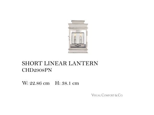[MHT-003422] SHORT LINEAR LANTERN