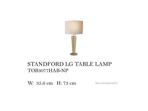 [MHT-003517] STANDFORD LG TABLE LAMP