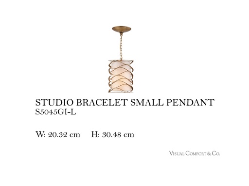 [MHT-003537] STUDIO BRACELET SMALL PENDANT