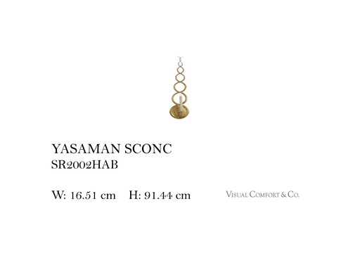 [MHT-003902] YASAMAN SCONCE