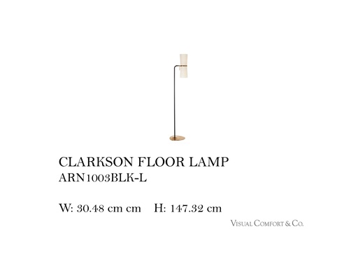 [MHT-004079] CLARKSON FLOOR LAMP