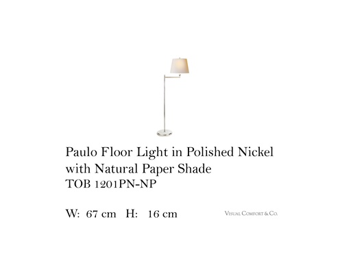 [MHT-004301] Paulo Floor Light (PN)