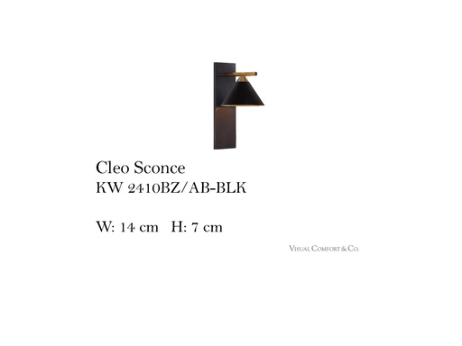 [MHT-004321] Cleo Sconce